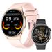 Unisex Smart Watch With Bluetooth Calling, Heart Rate & Blood Oxygen Monitor, Multi-Sport Tracking (Waterproof, Sleep Analysis, 7-Day Battery)_voghion.com