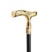 Crane Walking Cane Blå Ädelsten Mode Dekorativ Walking Stick Gentleman Elegant Cosplay Cane Knob Crosier 93cm_voghion.com