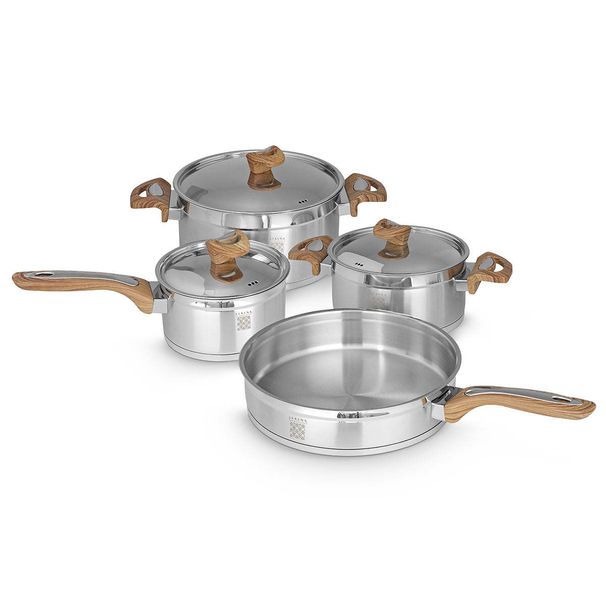 Serenk Definition Stainless Steel 7 Pieces Cookware Set_voghion.com