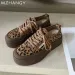 Leopard Women Platform Canvas Autumn Casual Sneakers Trend Fashion Loafers Shoes Dresses Unprinted Good Products Zapatos_voghion.com