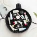 Gebürstet Späicherorganisator Fraen Make-up Tasch portabel Rees Toilette essentiell Schéinheetskëscht Y241023_voghion.com