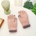Men's Winter Cotton Gloves, Knitted Outdoor Cycling Touchscreen, Fleece-Lined, Thickened, Elderly Cold-Proof, Warm_voghion.com