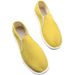 Andningsbara gula tygskor Casual par slip-on_voghion.com