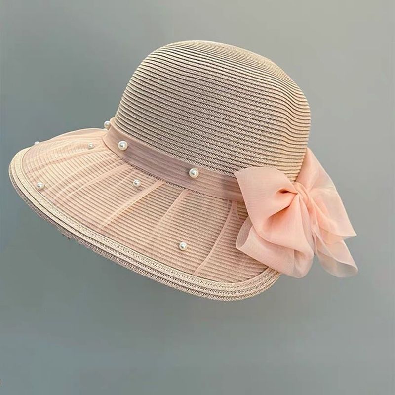 Sombrero de paja, sombrero para el sol, sombrero de verano, sombrero de ala, protección solar, lazo, sombrilla, sombrero de playa_voghion.com