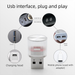 LED Atmosphere Mini Plug-in Night Home Car Colorful Ambient USB Small Light_voghion.com