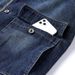 Men's Sherpa-Lined Denim Jacket – Winter-Ready With Extra Pockets (M-4XL, Blue/Black)_voghion.com