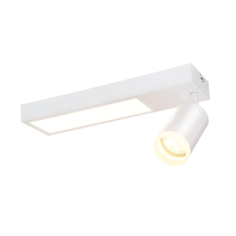 Deckenlampe LED Deckenleuchte Weiß - Deckenstrahler GU10 Flurlampe 3000k Deckenspot 10W Moderne Wandleuchte Innen Für Küche Schlafzimmer Flur_voghion.com