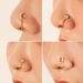 Shuosbai Exaggerated U-shaped Without Hole On Rhie Decorate Personality Piercing Clip Nose Ring Decor Supplies_voghion.com
