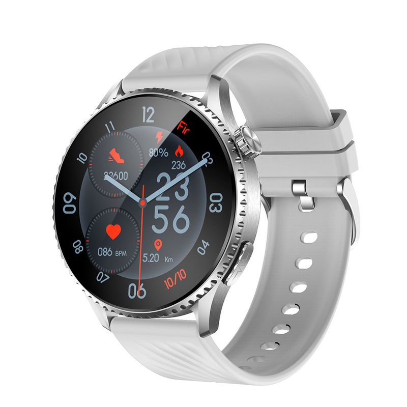 Relógio Inteligente MT800 com Tela AMOLED Colorida de 1,56", Chamadas Bluetooth, Monitoramento de ECG, Pagamento Offline e Tela Sensível ao Toque – Compatível com Android e iOS_voghion.com