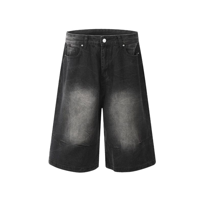 Abbigliamento maschile Pantaloni corti mimetici graffiti Estate Trendy Brand Pantaloncini corti tubolari dritti in puro cotone per uomo_voghion.com