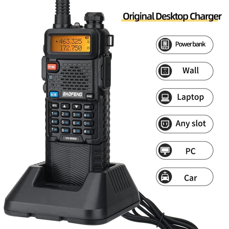 Intercom Uv-5r High Power 8w Handheld 3800 Mah Handheld Outdoor_voghion.com