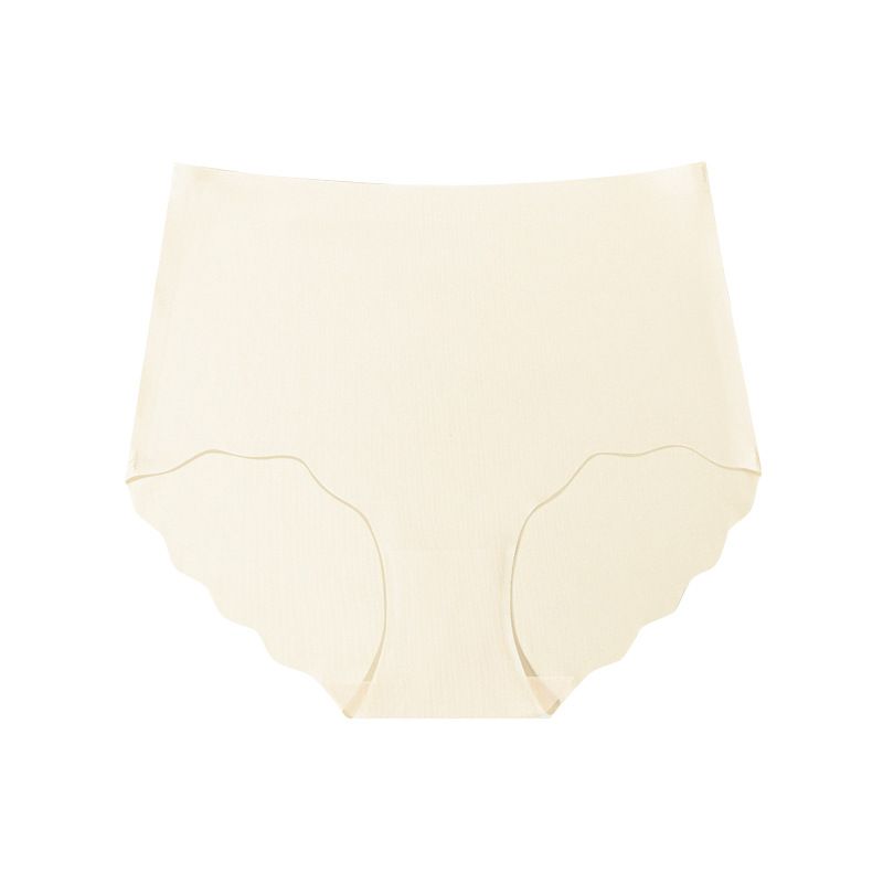 Women's Intimates High Waist Large Size Hip Lifting And Abdomen Women's Briefs One Piece Wave Lace Girls Yoga Seamless Underwear_voghion.com