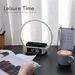 Mobile Phone Alarm Bedside Multifunctional Bluetooth Speaker Wireless Charging Table Lamp Wake-Up Ambient Light_voghion.com