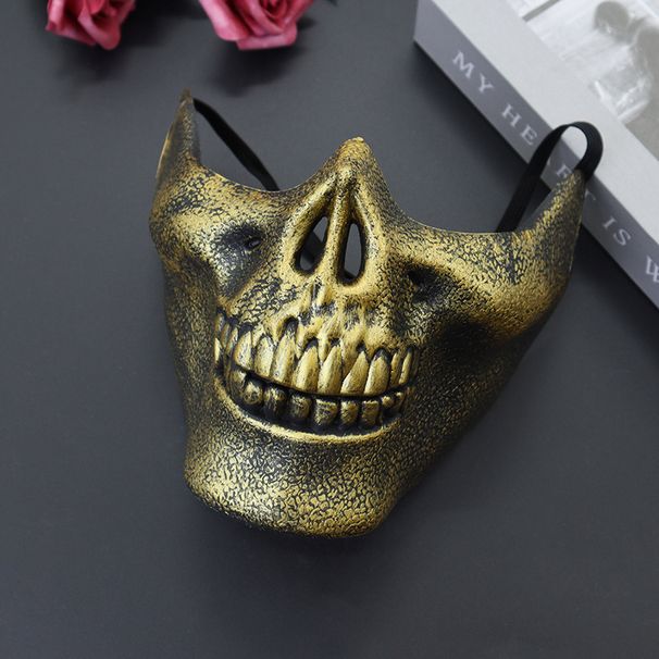 Halloween CS Combat Protection Full Face Head Weerwolf Half Warrior Skull Mask_voghion.com