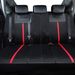 AUTO PLUS Sporty Carbon Leather Universal Car Seat Cover With Zipper Design Fit For Suvs, , Sedans, Trucks Airbag_voghion.com
