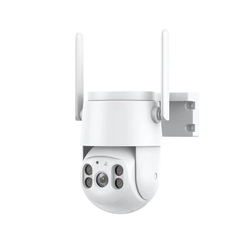 Dual-Lens Outdoor Security Camera - 2K HD With Waterproof & Lightning Protection (360° Panoramic View Night Vision Motion Detection)​​_voghion.com