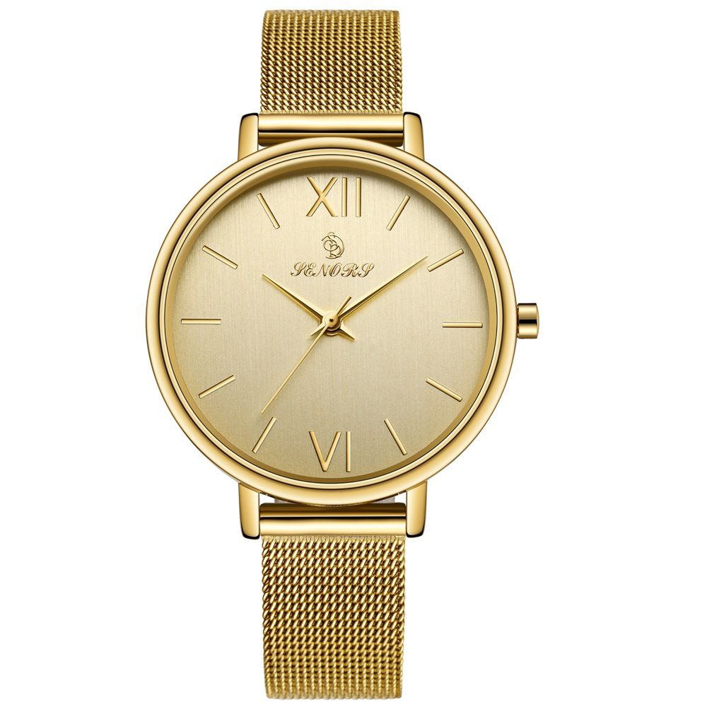 Orologio da donna al quarzo Senna SN042, ultrasottile e impermeabile_voghion.com