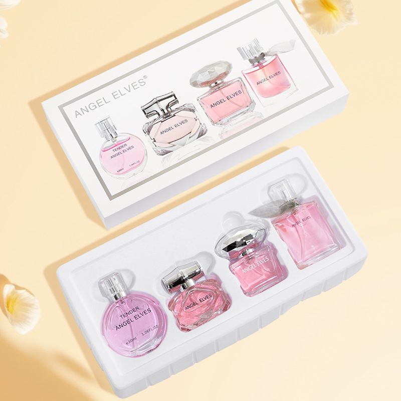 Floral Women's Perfume Set Encounter Pink Crystal Diamond Beautiful Life Bamboo Rhythm Long-lasting Light Fragrance_voghion.com