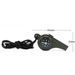 Wildnis Outdoor Camping Multifunktional mit Thermometer, Kompass, tragbarem Notruf, Notfall-Überlebenspfeife_voghion.com