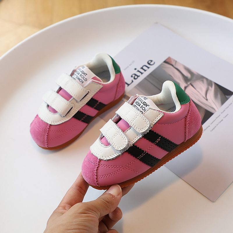 Dziecięce buty deskorolkowe Małe dzieci Baby Gump Buty dla dziewczynek Antypoślizgowe miękkie podeszwy Casual pojedyncze buty_voghion.com