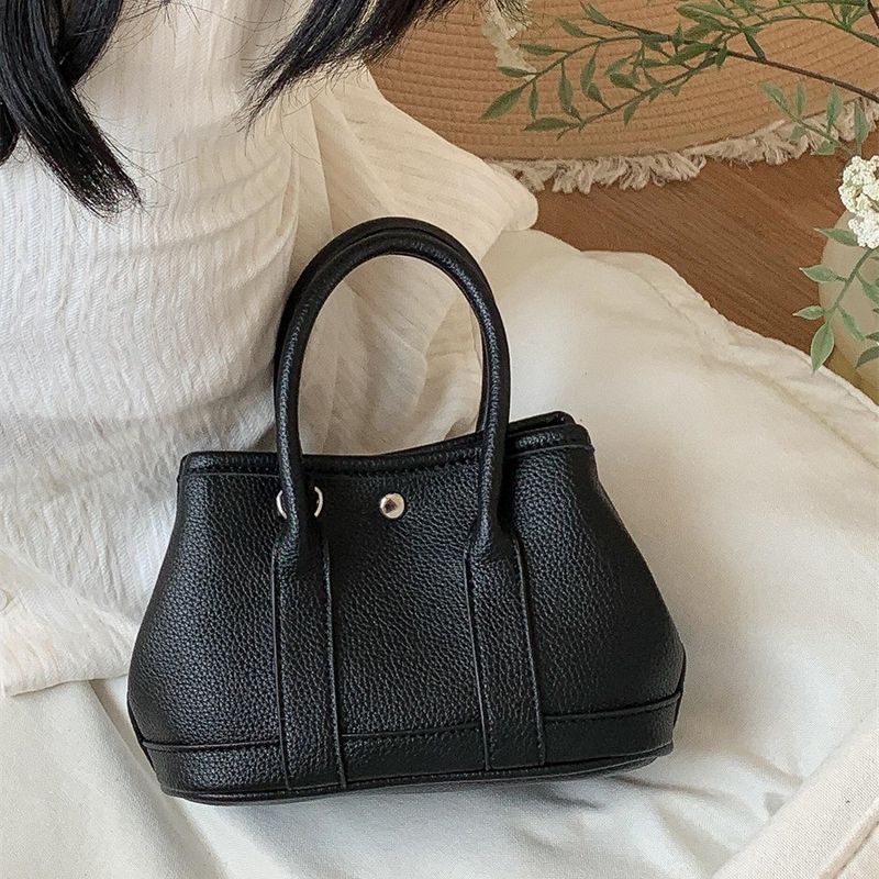 , Ins Style Dikiş ve Zıt Renk Tasarımıyla, Yeni Omuz Askılı Çanta, Çok Amaçlı Seyahat Çantası PU Deri_voghion.com