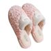 Cozy Fleece-Lined Slippers For Women & Men - Warm Winter Indoor Shoes With Anti-Slip Sole, Soft Home Footwear For Cold Floors, Couple Matching Set_voghion.com