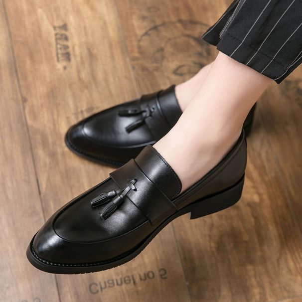 Men's Ladies Formal Patent Leather Comfortable Wedding Evening Footgear_voghion.com