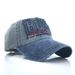 Nuovo berretto da baseball transfrontaliero, un articolo popolare del commercio estero, berretto da baseball con lettera ROCK lavato, indossato e bordato_voghion.com
