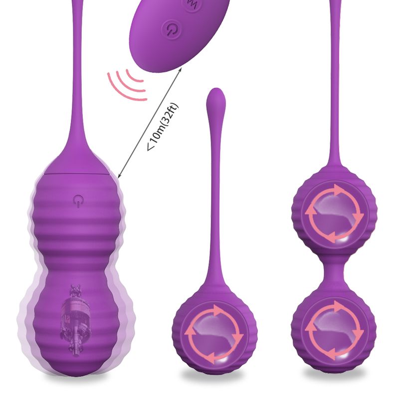 ZESSIEN Healthcare Product Different Weighted Ben Wa Kegel Exerciser Weights Balls For Pelvic Floor Muscle_voghion.com