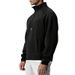 Felpa invernale da uomo con mezza cerniera e collo alto - Pullover in pile pesante da 400 g, giacca casual calda e spessa per il freddo_voghion.com