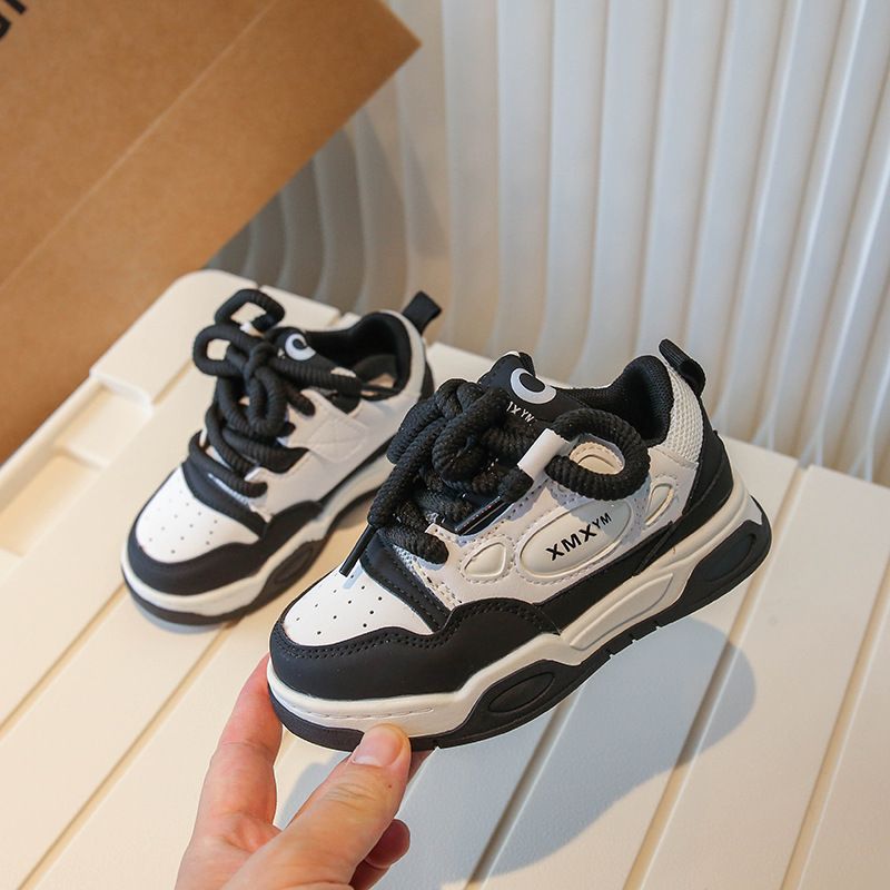 Girls' Bread Shoes Fashion Brand Low Top Board Shoes 2023 Autumn New Children's Casual Sports Shoes Soft Sole_voghion.com