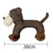 Dog Cotton And Linen Plush Squeaky Pet Durable Chew-Resistant Elephant Monkey Arch-Shaped Teddy Toy_voghion.com