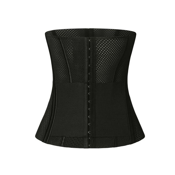 Cintura dimagrante VoleFox a doppio strato in rete compressiva per la pancia, per fitness, yoga e modellamento del corpo_voghion.com