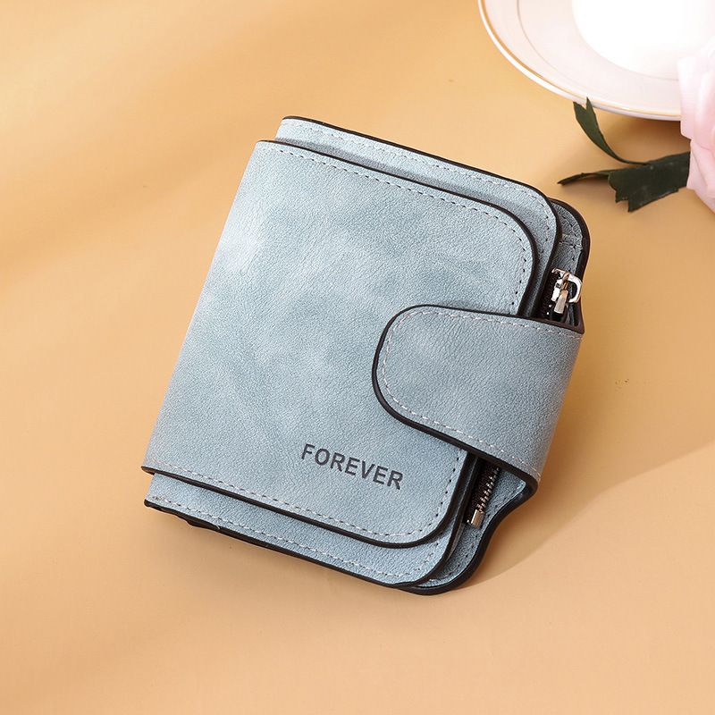 Damen-Geldbörse, mattiert, Münzgeldbörse, Clutch aus PU-Leder, Mehrzweck-Geldbörse, lange Geldbörse, Kartenhalter mit großer Kapazität_voghion.com