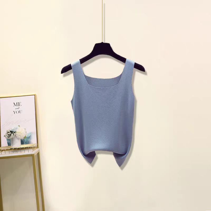 Îmbrăcăminte pentru femei 2024 Noua vară Costume din trei piese Cămașă la modă Temperament Vest Vestă subțire Denim Pantaloni largi_voghion.com