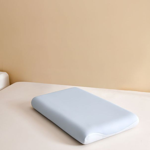 Cuscino per sonno profondo, progettato per chi dorme di lato e sulla schiena, la forma cervicale ortopedica culla delicatamente la testa e fornisce supporto al collo e sollievo dal dolore alle spalle_voghion.com