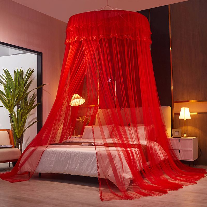 Ceiling Encryption Mosquito Net Princess Nordic Dome Mosquito Net Bed Curtain_voghion.com