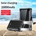 50704555550<=3 Outdoor Waterproof Hand-cranked Dual Light Solar 30000mAh Power Bank With Built-in Cable Portable Magnetic Wireless Fast_voghion.com