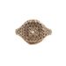 Fashion Exaggerated Design Full Diamond Hip Hop Unisex Copper Inlaid Zircon Ring Jewelry_voghion.com
