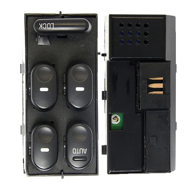 10433029 Interruttore alzacristalli elettrico compatibile con BUICK CENTURY REGAL, 1997-2005, 19244641, 19288415_voghion.com