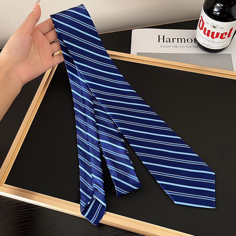 American Striped Belt High-End College Style Bow Tie Accessory 2025 New Jeans Waist Rope_voghion.com