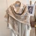 Korean version of the new dreamy white horse autumn and winter double-sided cashmere shawl cloak with_voghion.com