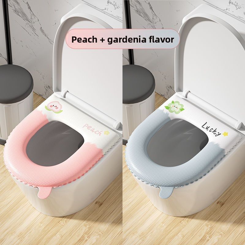 2025 New Waterproof Seat Cushion Summer Toilet Ring Cover Thickened EVA High-End Feel All-Season Universal Softer Than_voghion.com