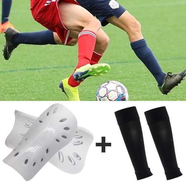 Fußballsocken Fußballzubehör-Set Sport-Fußballsocken Mittelrohr-Schutzeinsatz Atmungsaktive Fußballsocken_voghion.com