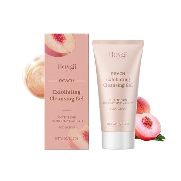 Hoygi salitsüülhappe kooriv geel virsikuga, õrn puhastav näopooride geel, värskendav ja niisutav_voghion.com