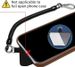 Phone Lanyard Tether With Patch, Universal Stretchy Straps And Phone Case Anchor For Anti-drop Outdoor Skiing Hiking Cycling Climbing Compatible For IPhone Samsung Pixel Most Smartphones_voghion.com