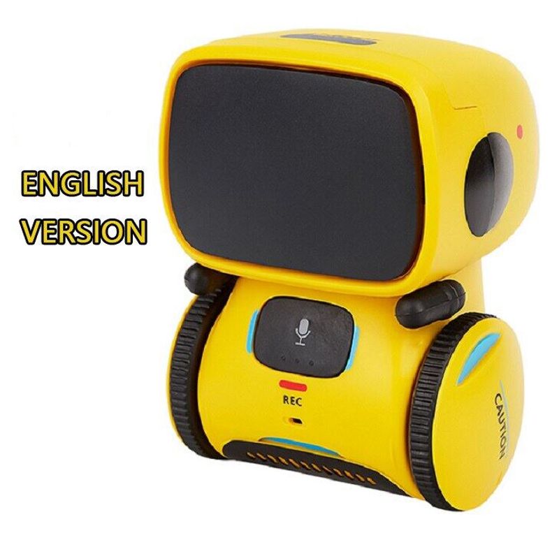 Comando de voz de baile de robot inteligente Versión en inglés Control táctil Juguete interactivo Declaración Reconocimiento de Comel_voghion.com