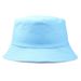 Cappello rotondo unisex in puro cotone con visiera piatta, personalizzato, stile Fisherman Basin_voghion.com