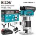 HILDA snoerloze lithium-ion houtfrees, elektrische houtsnijmachine, 700W vermogen, 3000-30000 tpm, spantangmaat 4 mm/10 mm,_voghion.com