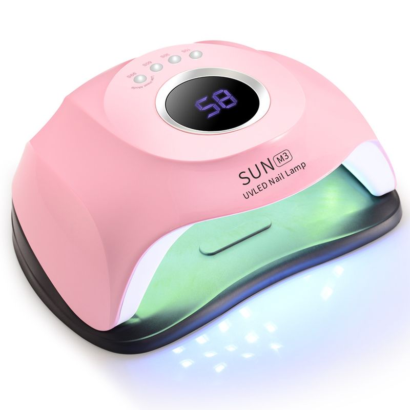180W UV LED Nail Lamp For Manicure With Sensor 90s/60s/30s/10s Timer LED Display For All Gels Efficient Nail Dryer_voghion.com